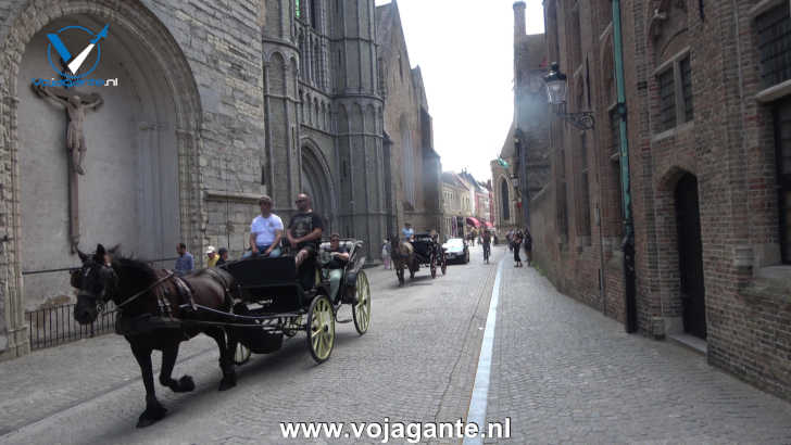 Rijtuigjes in Brugge, België